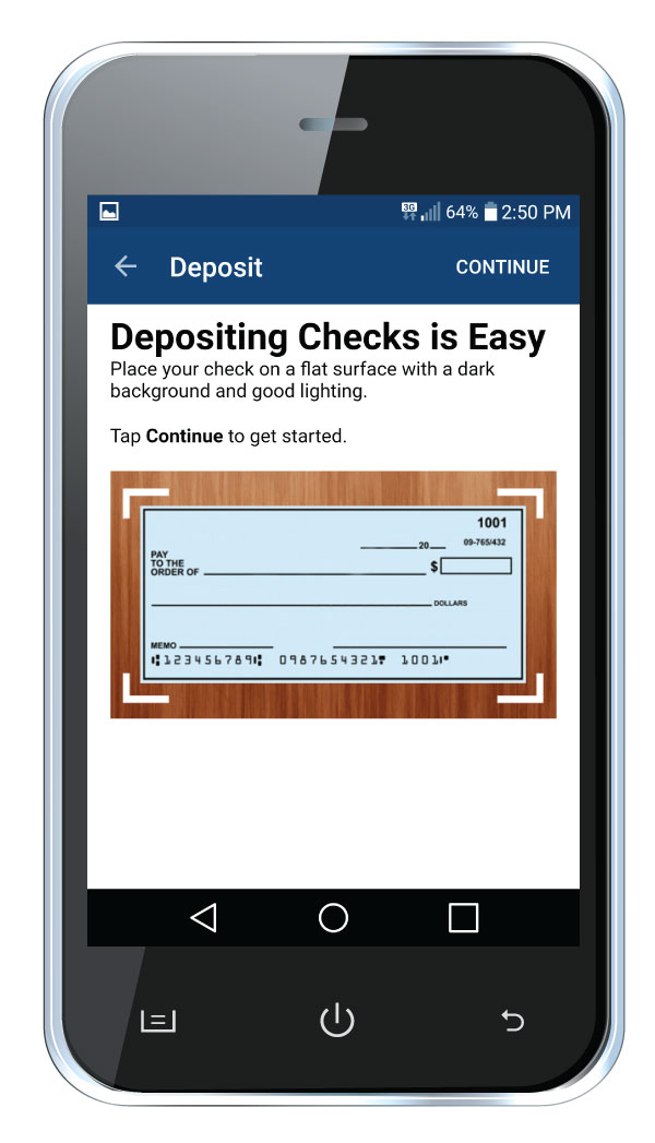 Mobile Check Deposit